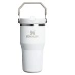 Stanley Iceflow Flip Straw 0.6 lt Beyaz Termos