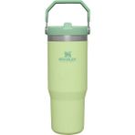 Stanley Iceflow™ Flip Straw Tumbler Pipetli 0.89l Açık Yeşil Paslanmaz Çelik Termos