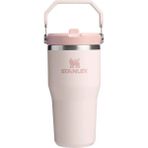 Stanley Iceflow Flip Straw Tumbler Pipetli Termos 0.6l / 20OZ Rose Quartz (2 Adet)