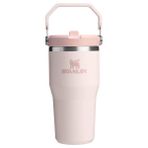 Stanley IceFlow Flip Straw Tumbler Pipetli Termos 0.6L / 20oz Rose Quartz