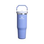 Stanley IceFlow Flip Straw Tumbler Pipetli Termos Bardak, Ortanca (Hydrangea), 0.89 Litre