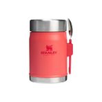 Stanley Klasik Paslanmaz Çelik 0.4 LT Hot Coral Kaşıklı Yemek Termosu
