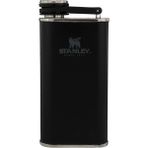 Stanley Klasik Paslanmaz Çelik Cep Matarası 0,23 Lt - Matte Black Pebble - Siyah