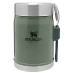 Stanley Klasik Paslanmaz Çelik Yemek Termosu Kaşıklı 0.40 L Yeşil