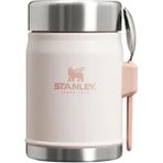 Stanley Klasik Paslanmaz Çelik Yemek Termosu Kaşıklı 0,40 LT - 400 ml - Açık Pembe