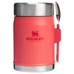 Stanley Klasik Paslanmaz Çelik Yemek Termosu Kaşıklı 0,40 Lt Hot Coral