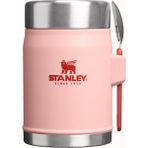 Stanley Klasik Paslanmaz Çelik Yemek Termosu Kaşıklı 0,40 Lt - Pembe - 400 ml
