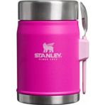 Stanley Klasik Paslanmaz Çelik Yemek Termosu Kaşıklı 0,40 Lt Violet Blossom