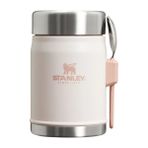 Stanley Klasik Paslanmaz Çelik Yemek Termosu Kaşıklı Rose Quartz 0.40L