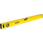 Stanley Klasik Su Terazisi (100 cm Uzunluk, Yatay/dikey Su Terazisi, Şok Emici, Hassasiyet ± 0,5 Mm/ - Renkli