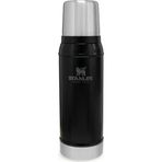 Stanley Klasik Vakumlu 0.75 lt Matte Black Pebble Paslanmaz Çelik Termos