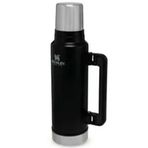 Stanley Klasik Vakumlu 1.4 lt Matte Black Pebble Paslanmaz Çelik Termos