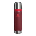 Stanley Klasik Vakumlu Paslanmaz Çelik Termos 0,60 Lt (20 OZ) - Cranberry (Koyu Kırmızı)