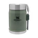 Stanley Legendary Food Jar Hammertone 400 ml Green Kaşıklı Yemek Termosu