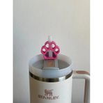 Stanley Pati Koruyucu Model Pipet Süsü – Termos Uyumlu Quencher ile Uyumlu - Pembe - 1,18 lt