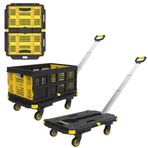 Stanley PC532B 137 kg 62x45 cm Taşıma Arabası + FT505 Çok Amaçlı Taşıma Sepeti
