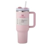 Stanley Quencher Açık Pembe 1.18 L Pembe Pipetli Termos