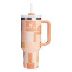 Stanley Quencher Flowstate 1.18 lt Apricot Court Geo Pipetli Termos
