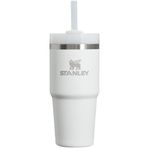 Stanley Quencher H2.0 FlowState Paslanmaz Çelik Vakum Yalıtımlı Bardak Kapaklı ve Pipetli Su, Buzlu Çay veya Kahve, Smoothie ve Daha Fazlası için, Don, 14 oz