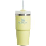 Stanley Quencher H2.0 FlowState Paslanmaz Çelik Vakum Yalıtımlı Bardak Kapaklı ve Pipetli Su, Buzlu Çay veya Kahve, Smoothie ve Daha Fazlası için, Pomelo, 396 ml