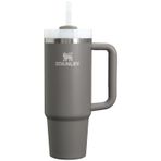 Stanley Quencher H2.0 FlowState Paslanmaz Çelik Vakum Yalıtımlı Bardak Kapaklı ve Pipetli Su, Buzlu Çay veya Kahve, Smoothie ve Daha Fazlası için, Taş, 850 ml