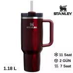 Stanley Quencher® H2.0 Fluted Tumbler Pipetli Termos Bardak 1,18L Pipetli Matara