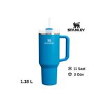 Stanley Quencher H2.O Flowstate Tumbler Pipetli Mavi 1.18 L Pipetli Termos