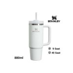 Stanley Quencher H2.O FlowState™ Tumbler Pipetli Termos 0.8L Pipetli Matara BEYAZ