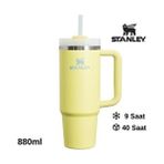 Stanley Quencher H2.O FlowState™ Tumbler Pipetli Termos 0.8L Pipetli Matara SARI