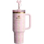 Stanley Quencher Pipetli Termos Bardak 1.18 Lt Loveshackfancy Beyaz - Pembe - Açık Mor