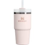 Stanley Quencher Pipetli Termos Bardak, Pembe Kuvars (Rose Quartz), 0.60 Litre - Renkli