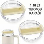 Stanley Quencher - Yeni Nesil Pipetli Termos Aksesuarı Yedek Kapak Krem 1.18 Lt Uyumlu - Bej