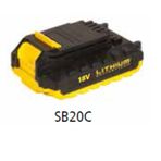 Stanley SB20C 18 v 1.3 Ah Yedek Akü