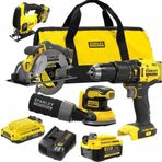 Stanley SFMCK412MDS-QW 18V 4'lü Makine Seti