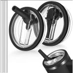Stanley Siyah Quencher 1.18 Litre Pipetli Dökülmez Sızdırmaz Plastik Kapağı ile Uyumlu - 1,18 lt