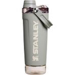 Stanley The Activate Shaker Bottle 20 Oz | 591 ml Sporcu Shaker Termos - Sage Grey - Gri - 590 ml