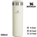 Stanley The Aerolight™ Termos Kupa Bardak Matara 0.59 L Bej Renkli Hafif Taşınabilir