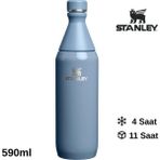 Stanley The All Day Slim Mavi Su Şişesi 0.59 L Geri Dönüştürülmüş Paslanmaz Çelik Matara