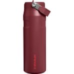 Stanley The Iceflow Bottle Flip Straw Pipetli Termos 2.0 0.7 L - (24 Oz) Cranberry - Koyu Kırmızı - 700 ml