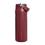Stanley The Iceflow Bottle Flip Straw Pipetli Termos 2.0 0.7 L - (24 Oz) Cranberry
