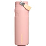 Stanley The Iceflow Bottle Flip Straw Pipetli Termos 2.0 0.7 L - (24 Oz) Peach Rose - Pembe - 700 ml