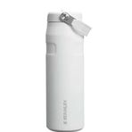 Stanley The IceFlow Flip Straw 0.70 lt Beyaz Pipetli Termos Bardak