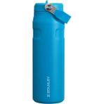 Stanley The IceFlow Flip Straw 0.70 lt Mavi Pipetli Termos Bardak