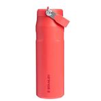 Stanley The Iceflow Flip Straw 1.06 lt Hot Coral Pipetli Termos