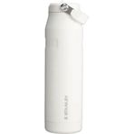Stanley The Iceflow Flip Straw 2.0 1.06 lt Buz Beyaz Pipetli Termos Bardak
