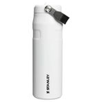 Stanley The IceFlow Flip Straw 2.0 Beyaz-Siyah 0.7 lt Pipetli Termos