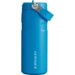 Stanley The Iceflow Flip Straw 2.0 Pipetli Termos 0.47 Lt (16 Oz) - Azure - Mavi - 470 ml