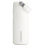 Stanley The Iceflow Flip Straw 2.0 Pipetli Termos 0.47 Lt (16 Oz) - Frost - Beyaz - 470 ml