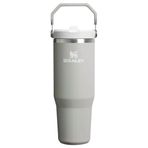 Stanley The IceFlow Flip Straw Gri 0.89 lt Pipetli Termos