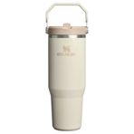 Stanley The IceFlow Flip Straw Krem 0.89 lt Pipetli Termos